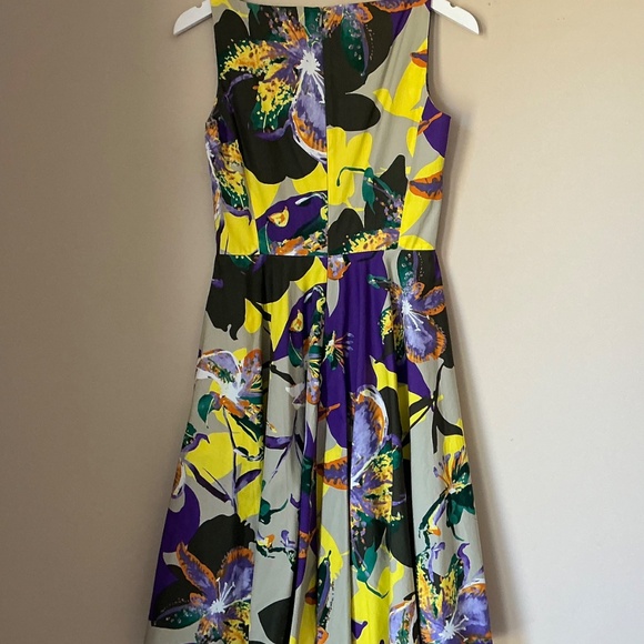 Max Mara Studio Floral Midi Dress( Size: 6) - Picture 2 of 5